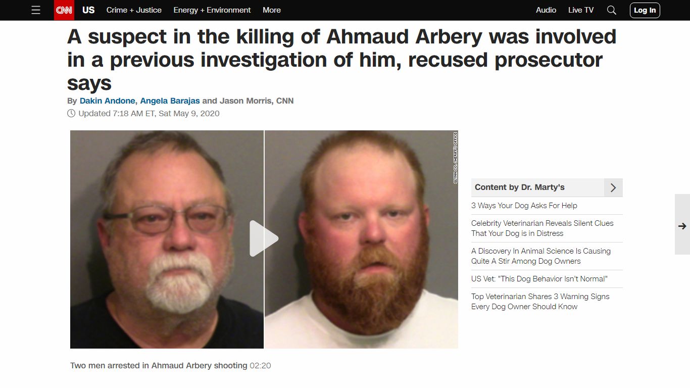 Ahmaud Arbery: Suspect in killing was involved in prior ...